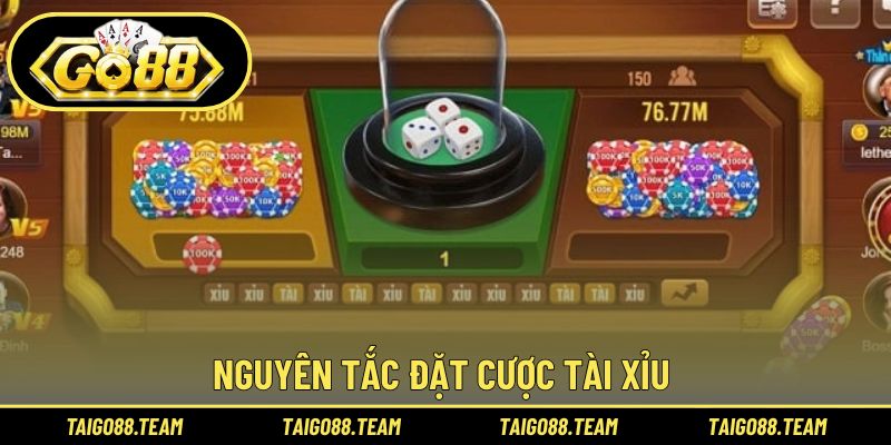 Tài Xỉu Go88 - Hướng Dẫn Nguyên Tắc Cá Cược Chi Tiết Nhất 2 Luật lệ cơ bản mà người chơi cần nắm bắt